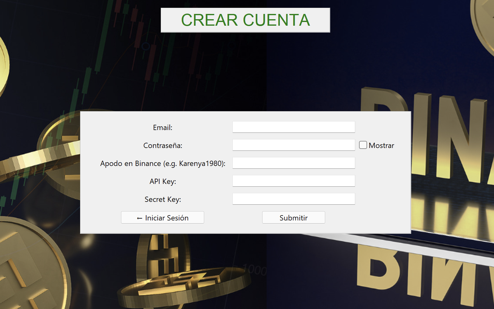 Crear Usuario
