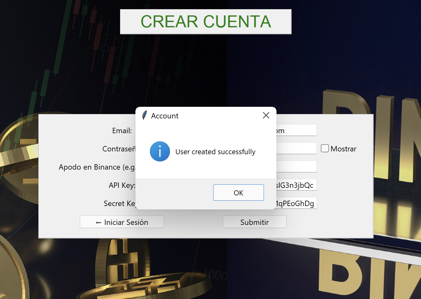 Email Entry